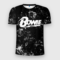 Мужская спорт-футболка David Bowie black ice