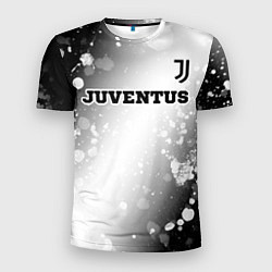 Мужская спорт-футболка Juventus sport на светлом фоне посередине