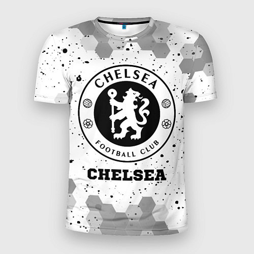 Мужская спорт-футболка Chelsea sport на светлом фоне / 3D-принт – фото 1