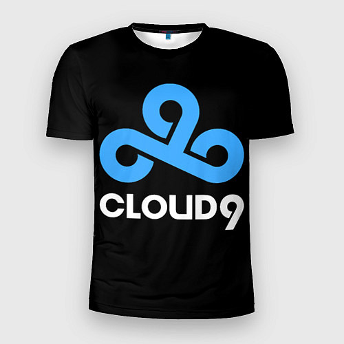 Мужская спорт-футболка Cloud9 - esports logo / 3D-принт – фото 1