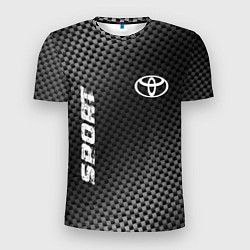 Мужская спорт-футболка Toyota sport carbon