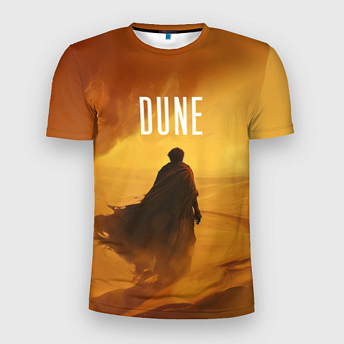 Мужская спорт-футболка Дюна - пустыня / 3D-принт – фото 1