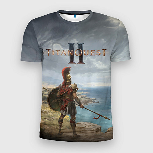 Мужская спорт-футболка Герой titan quest 2 / 3D-принт – фото 1