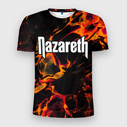 Мужская спорт-футболка Nazareth red lava