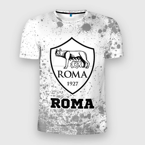 Мужская спорт-футболка Roma sport на светлом фоне / 3D-принт – фото 1