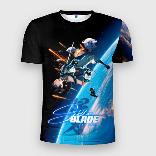 Мужская спорт-футболка Ева stellar blade / 3D-принт – фото 1