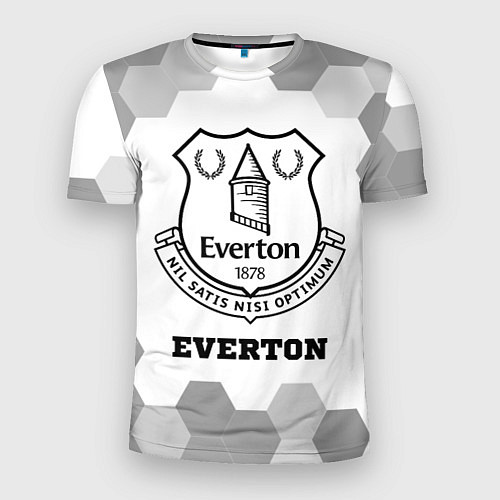 Мужская спорт-футболка Everton sport на светлом фоне / 3D-принт – фото 1
