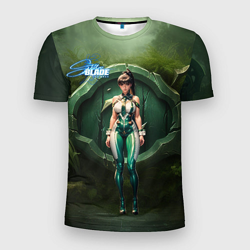 Мужская спорт-футболка Stellar Blade Eve girl / 3D-принт – фото 1