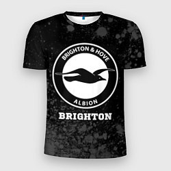 Мужская спорт-футболка Brighton sport на темном фоне
