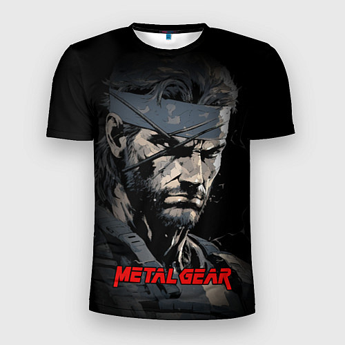 Мужская спорт-футболка Metal gear Venom Snake / 3D-принт – фото 1