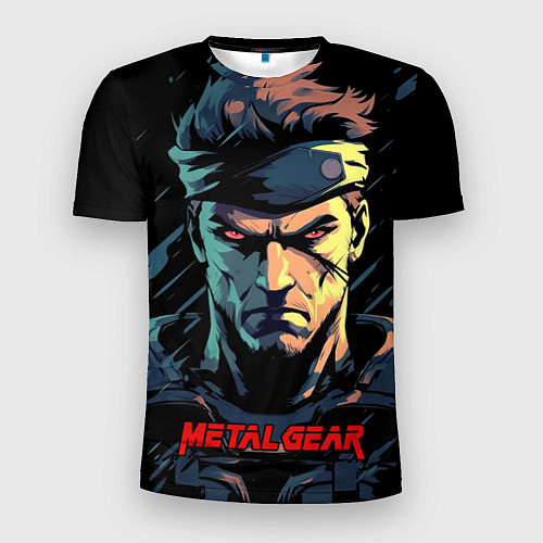 Мужская спорт-футболка Веном Снейк Metal gear game / 3D-принт – фото 1