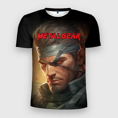 Мужская спорт-футболка Веном Снейк из игры Metal gear / 3D-принт – фото 1