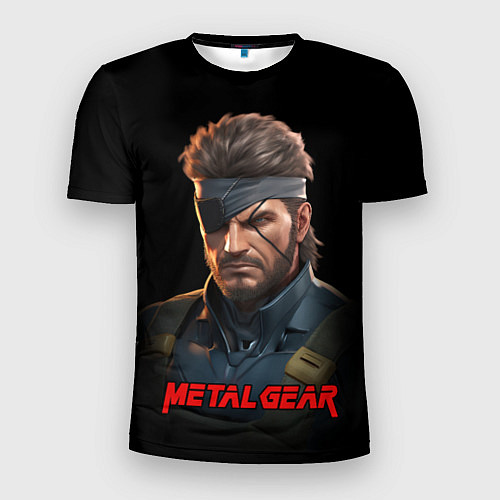 Мужская спорт-футболка Веном Снейк из игры Metal gear / 3D-принт – фото 1