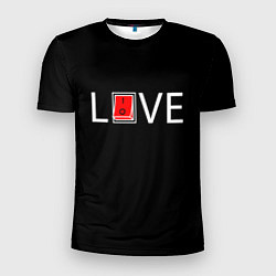 Мужская спорт-футболка Любовь - всё включено