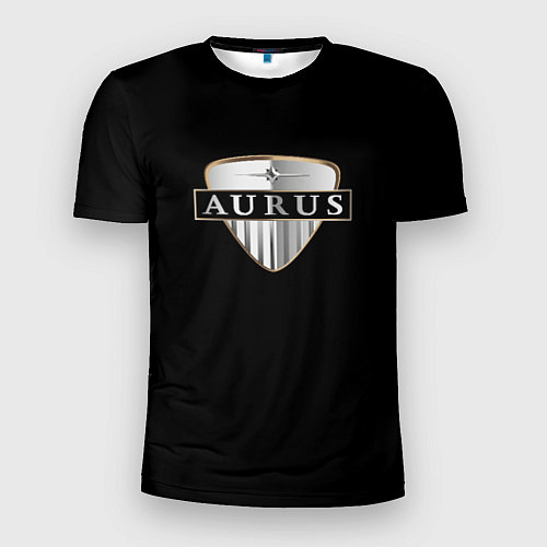 Мужская спорт-футболка Aurus logo / 3D-принт – фото 1