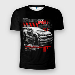 Мужская спорт-футболка Skyline gtr34