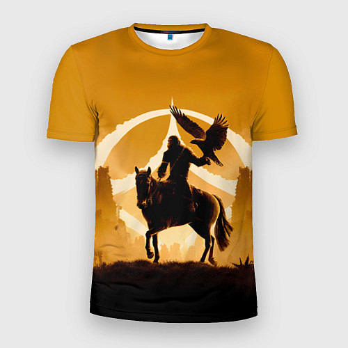 Мужская спорт-футболка Ноа планета обезьян / 3D-принт – фото 1