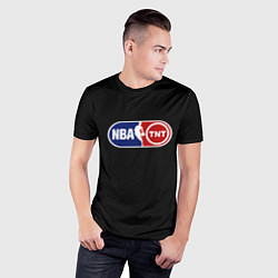 Футболка спортивная мужская NBA logo tnt, цвет: 3D-принт — фото 2