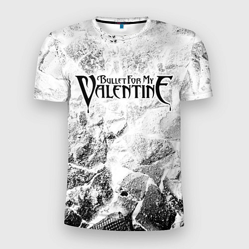 Мужская спорт-футболка Bullet For My Valentine white graphite / 3D-принт – фото 1