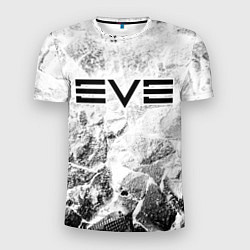 Мужская спорт-футболка EVE white graphite