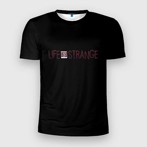 Мужская спорт-футболка Life is strange logo / 3D-принт – фото 1