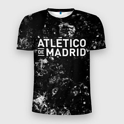 Мужская спорт-футболка Atletico Madrid black ice