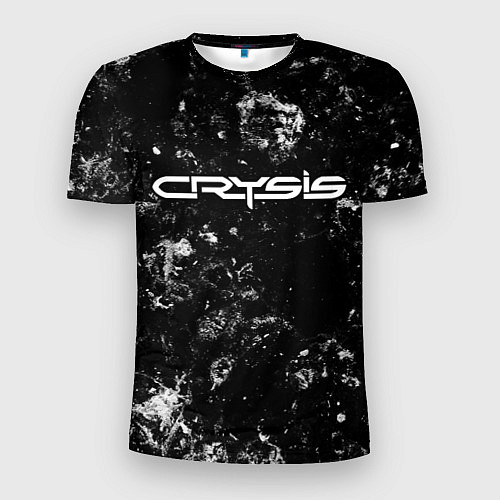 Мужская спорт-футболка Crysis black ice / 3D-принт – фото 1