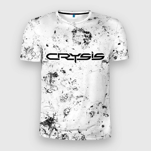 Мужская спорт-футболка Crysis dirty ice / 3D-принт – фото 1