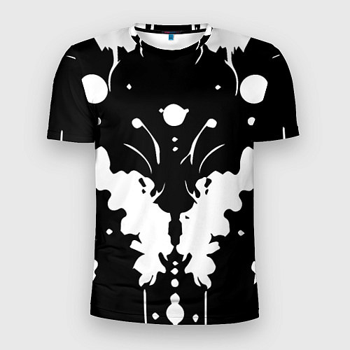 Мужская спорт-футболка Тест Роршаха - психоделика / 3D-принт – фото 1
