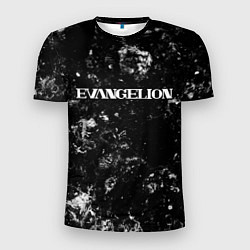Мужская спорт-футболка Evangelion black ice