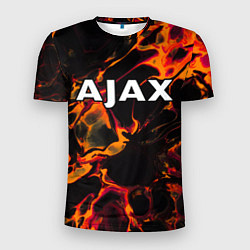 Мужская спорт-футболка Ajax red lava