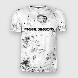 Мужская спорт-футболка Imagine Dragons dirty ice