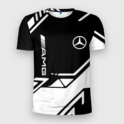 Мужская спорт-футболка Mercedes bens geometry