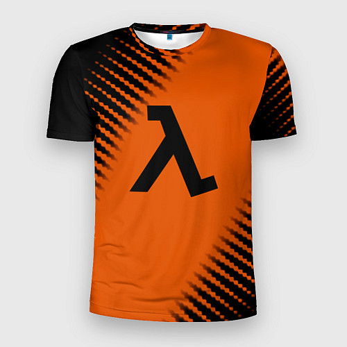 Мужская спорт-футболка Half life orange box / 3D-принт – фото 1