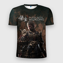 Мужская спорт-футболка Sun Wukong Black myth wukong
