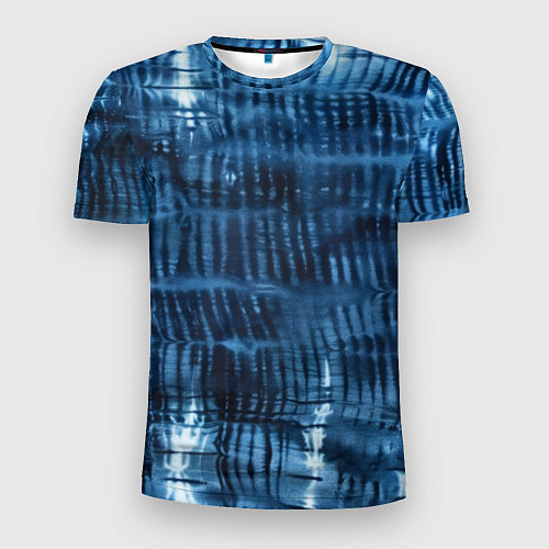 Мужская спорт-футболка Японская абстракция шибори / 3D-принт – фото 1