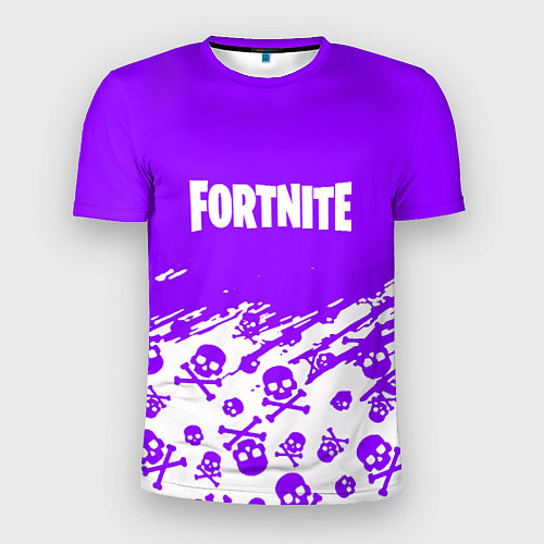 Мужская спорт-футболка Fortnite skull pattern / 3D-принт – фото 1