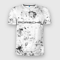 Футболка спортивная мужская Porsche dirty ice, цвет: 3D-принт