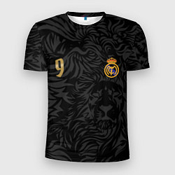 Мужская спорт-футболка Килиан Мбаппе номер 9 Реал Мадрид
