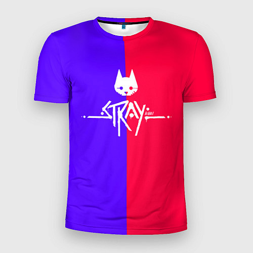 Мужская спорт-футболка Stray cat games / 3D-принт – фото 1