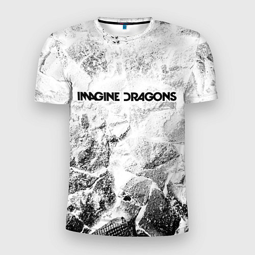 Мужская спорт-футболка Imagine Dragons white graphite / 3D-принт – фото 1