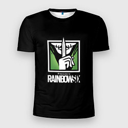 Мужская спорт-футболка Rainbow six шутер онлайн