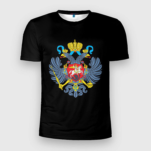 Мужская спорт-футболка Имперский двуглавый герб / 3D-принт – фото 1