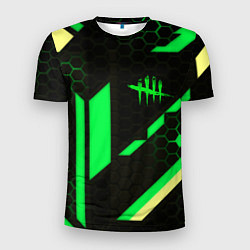 Футболка спортивная мужская Dead by daylight geometry pattern, цвет: 3D-принт