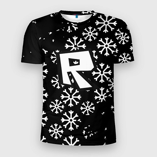 Мужская спорт-футболка Roblox winter / 3D-принт – фото 1