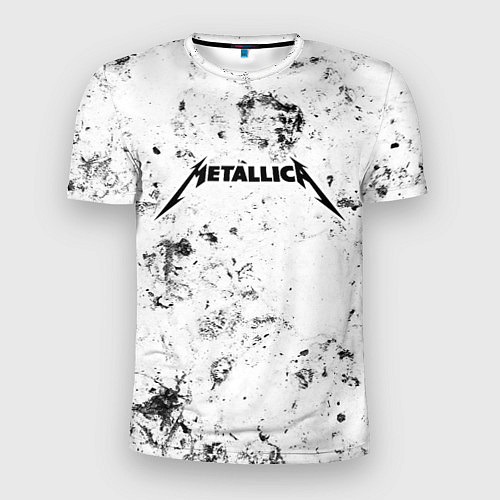 Мужская спорт-футболка Metallica dirty ice / 3D-принт – фото 1