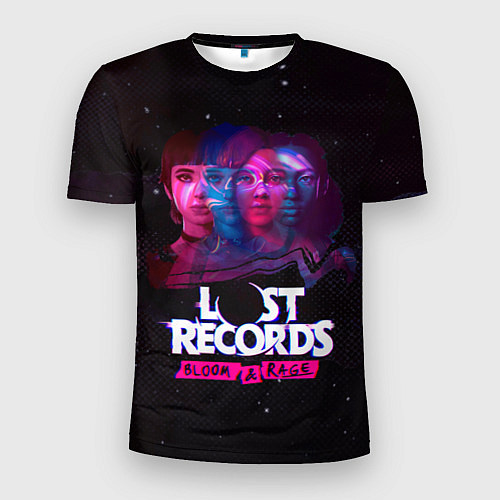 Мужская спорт-футболка Герои Lost records bloom and rage / 3D-принт – фото 1