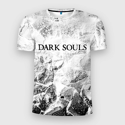 Мужская спорт-футболка Dark Souls white graphite / 3D-принт – фото 1