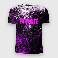 Мужская спорт-футболка Fortnite неоновые краски