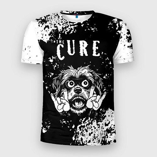 Мужская спорт-футболка The Cure рок пес / 3D-принт – фото 1